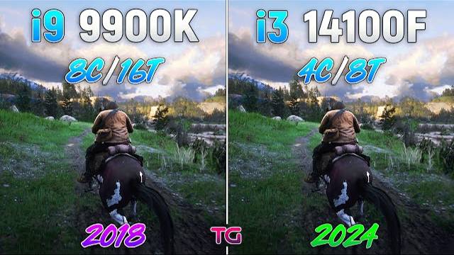 I9 9900K Vs I3 14100F - 6 Years Difference