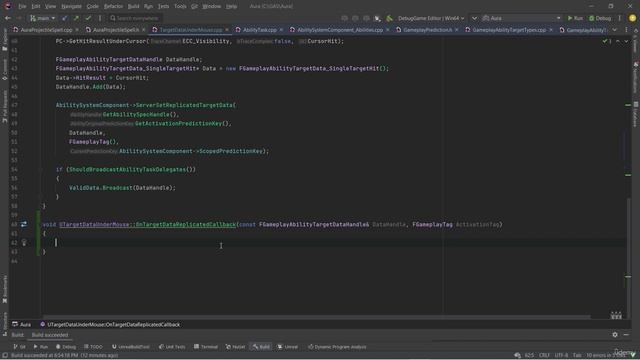 11.07. Receiving Target Data