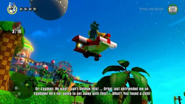 LEGO Dimensions - Sonic Adventure World - All Quests (Tails, Knuckles, Shadow, Amy, Big, Dr. Eggman