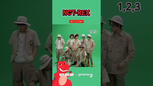 Jaemin🐰, Don't be shy | NCT DREAM x Pinkfong | Dino A to Z Behide the scenes | #shorts смотреть онлайн