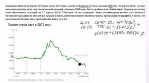 Задачка про операции с валютой. Финансовая грамотность. 6 класс