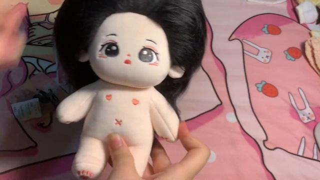 ( Unboxing ) Doll đoài Nhị 20cm ~ Doll Tóc Tơ ~ Doll Không Thuộc Tính