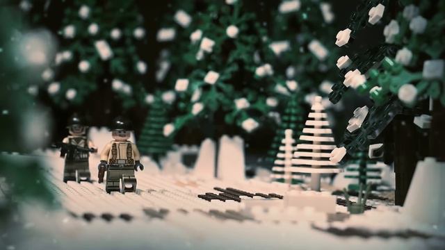 Lego Battle of the Bulge (part 1) / history lego war brickfilm / ww2 stop-motion смотреть онлайн