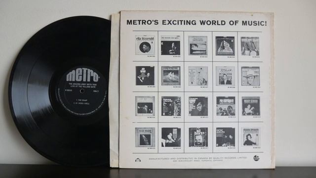 The Amazing Jimmy Smith Trio – Live At The Village Gate 1965 Metro – M 521 смотреть онлайн