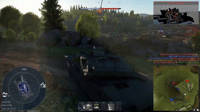 War Thunder: M1 Abrams смотреть онлайн
