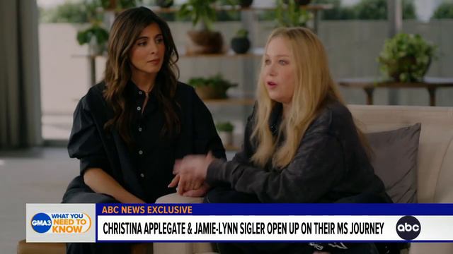 Christina Applegate and Jamie-Lynn Sigler open up about MS challenges смотреть онлайн