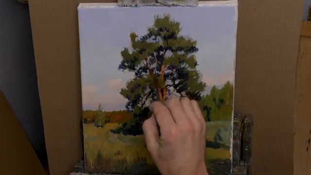 Пейзаж. Дерево (Брусилов)