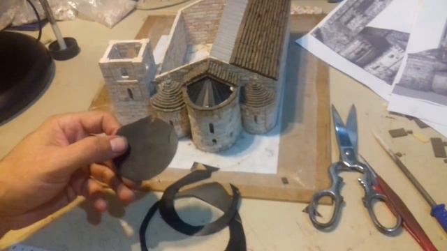 Base Tejado Plástico 2 Maqueta Para Acuario De Iglesia AEDES ARS