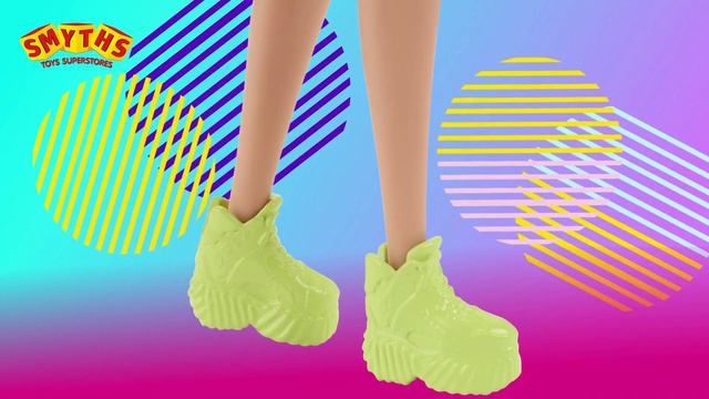 Barbie Fashionistas Doll 190 (Multi-Colour Prism Romper) - Smyths Toys смотреть онлайн