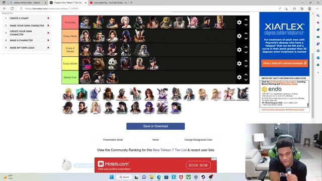 Tekken 7 Real Life Character Usage Tier List смотреть онлайн