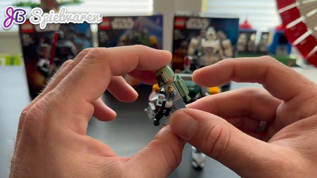 NEW Boba Fett Minifigure! LEGO Star Wars 75369 Boba Fett Mech REVIEW! смотреть онлайн