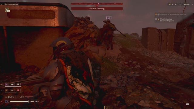 HELLDIVERS 2_Dropship thrusters Are not your friend смотреть онлайн