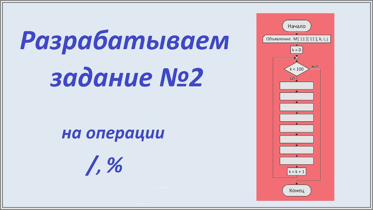 Разрабатываем задание 2 смотреть онлайн