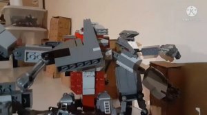 Lego Godzilla and King Kong vs Mechagodzilla Stop Motion (Godzilla vs Kong Final Round)