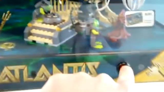 Lego Atlantis Target Store Display with light and Movement смотреть онлайн