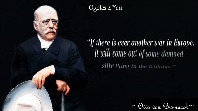 The main thing is to make history not ... Otto Von Bismarck Quotes смотреть онлайн