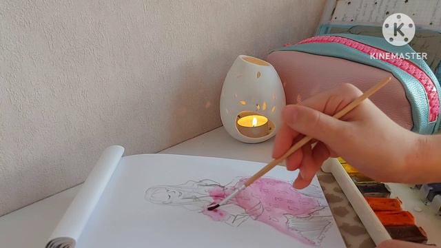Vlog: рисунок, чтение книги, оформление ежедневника для видео, подготовка к тесту|Арина Шинкарук| смотреть онлайн