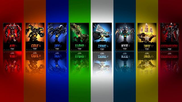 The LEGO Ninjago Movie COOL Desktop Backgrounds смотреть онлайн