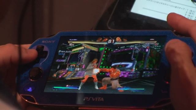 Street Fighter X Tekken Vita TGS смотреть онлайн