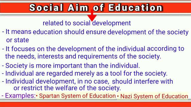 4- Social Aim of Education: Meaning & Importance смотреть онлайн