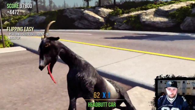 Goat Simulator Jet Pack Mutator Gameplay Goat Simulator Live Stream смотреть онлайн