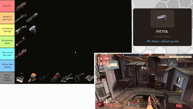 The Ultimate TF2x10 Engineer Tier List смотреть онлайн