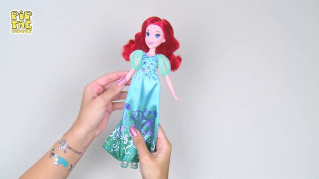 Princess Ariel Unboxing Little Mermaid Disney Doll | Pip The Puppet смотреть онлайн