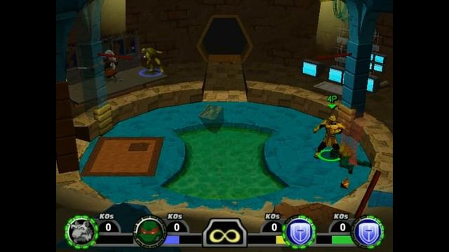 TMNT: Mutant Melee - Golden Shredder Last Man Standing