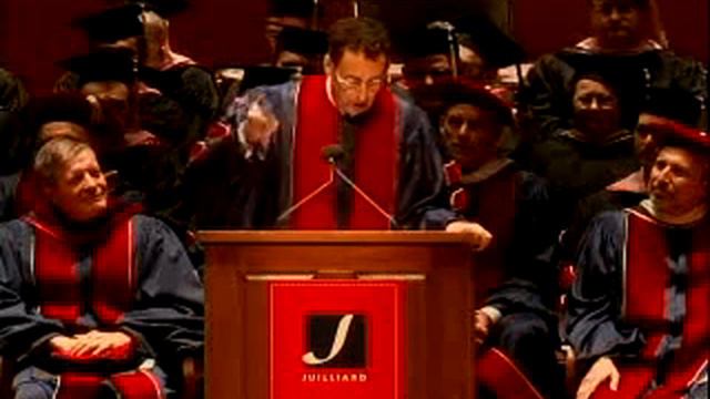 Juilliard Commencement 2010--Tony Kushner, speaker смотреть онлайн
