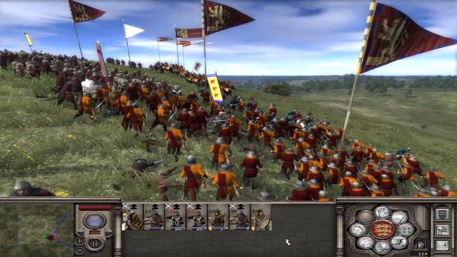 Medieval 2: Total War / Англия # 33 / Спасти Париж / Постройка пограничной Крепости