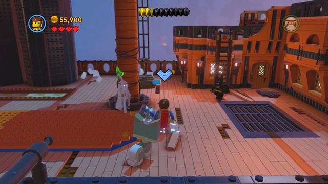 The LEGO Movie Videogame Walkthrough Part 14 - METALBEARD MECH (PS4 XBOX ONE Gameplay) смотреть онлайн