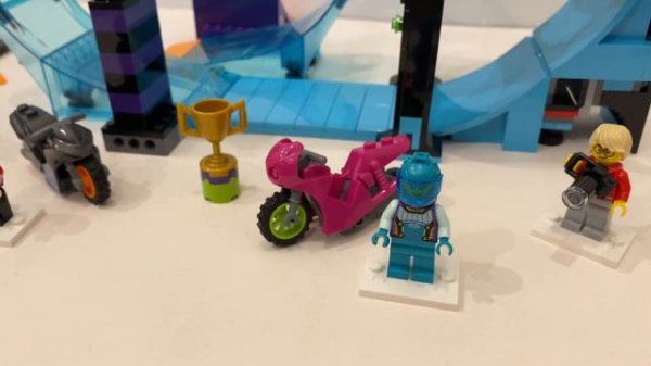 2023 LEGO City Stuntz 60361 Ultimate Stunt Riders Challenge SPEED BUILD & REVIEW!