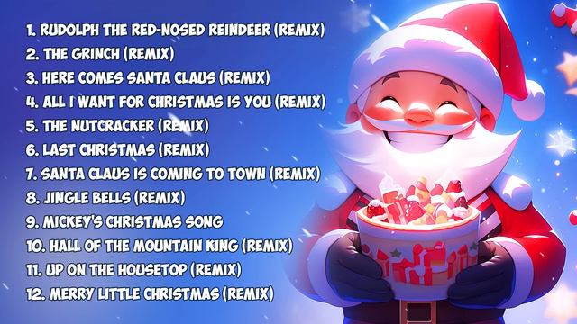 CHRISTMAS PARTY MUSIC MIX 2024 🎅🎄 CHRISTMAS SONG REMIXES, VOL. 1