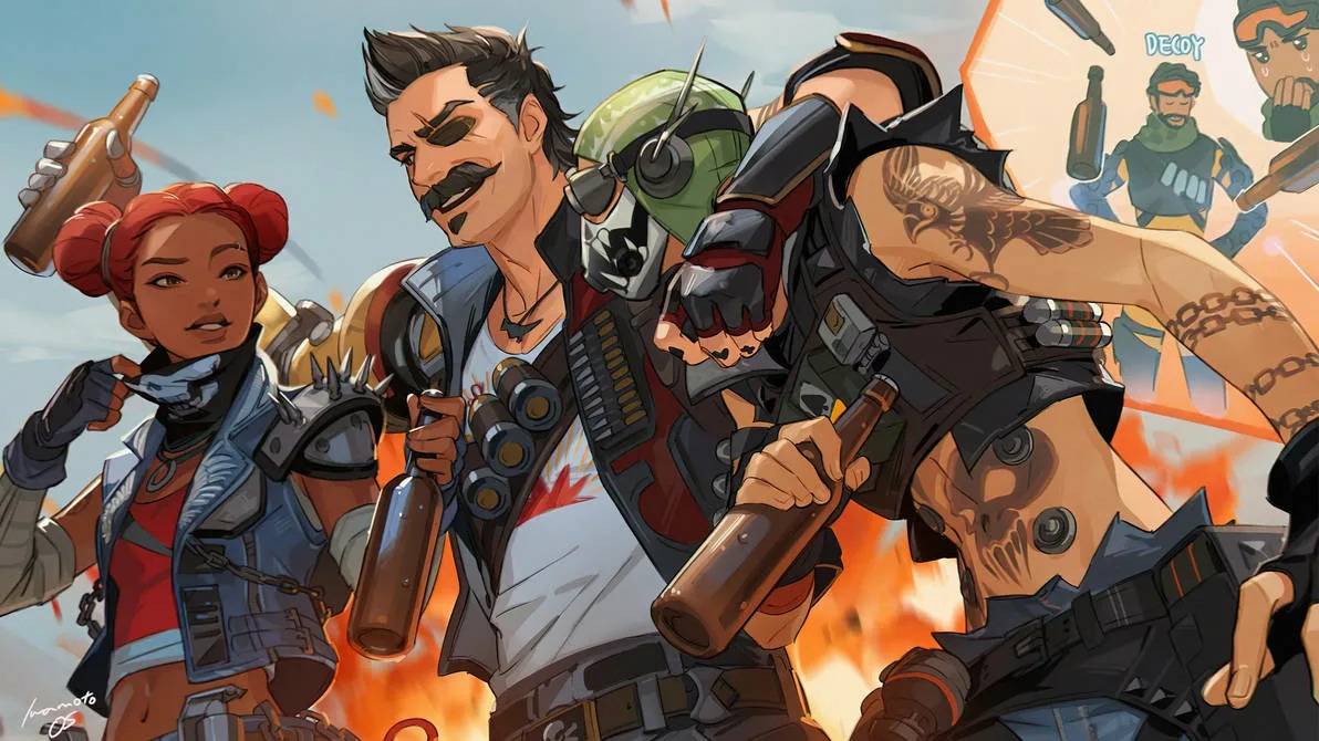 Apex Legends Топ 1 за Фуза в новом режиме 3500 урона 18 киллов + Разминка 1 на 1 смотреть онлайн