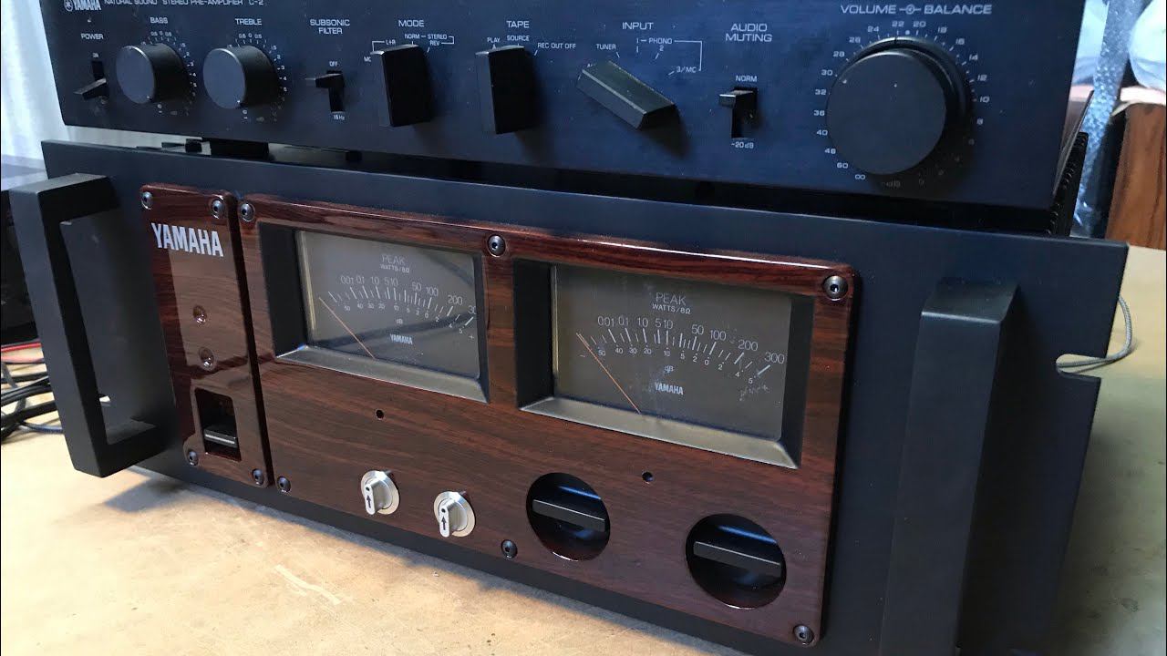 Усилитель Yamaha P-2200 первый запуск и просто воскресный разговор. смотреть онлайн