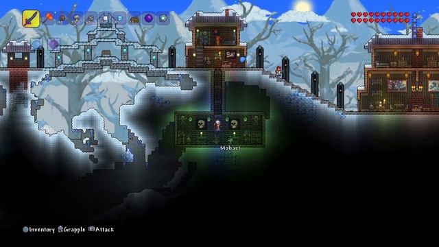 Terraria my snow village смотреть онлайн