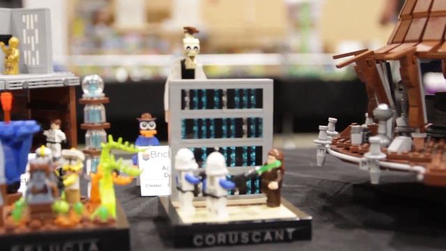 Brickworld Chicago 2017 RebelLUG Booth Tour смотреть онлайн