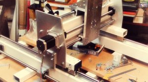 Третья  заключительная часть незаконченного проекта фрезерный станок с чпу