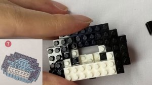 HOW TO BUILD LEGO BRICKS KUROMI SANRIO || CARA MEMBUAT LEGO KUROMI LENGKAP (W2601-16)