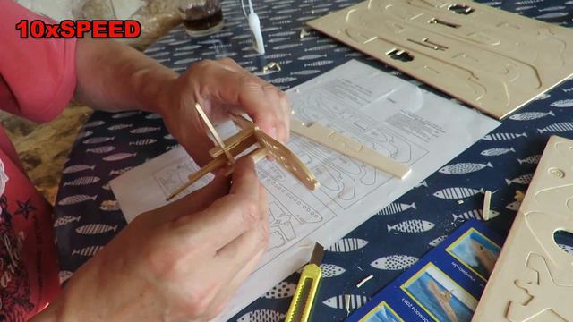 Woodcraft Construction Kit Submarine P042 FAST FORWARD смотреть онлайн