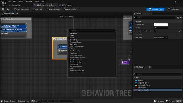 15.08. Attack Behavior Tree Task смотреть онлайн