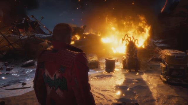 Guardians Of The Galaxy: Сгоревший лагерь;)