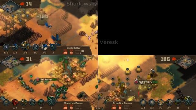 TOOTH AND TAIL : 4 player split screen #1 смотреть онлайн