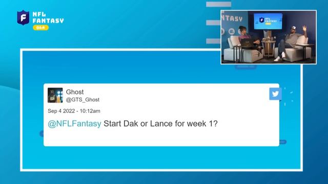Start This Quarterback in Week 1? | NFL Fantasy Q&A смотреть онлайн