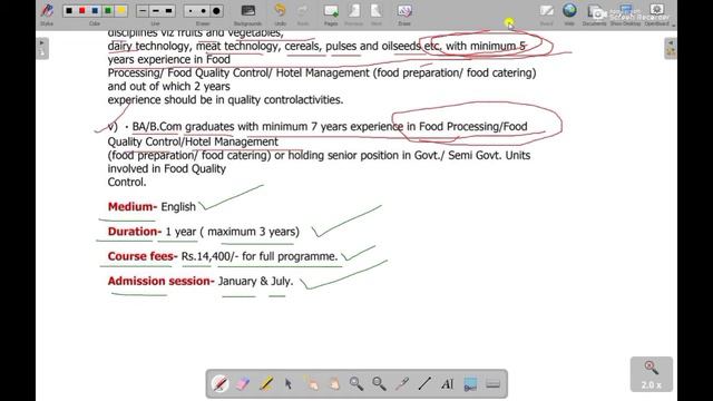 IGNOU-Post Graduate Diploma In Food Safety And Quality Management Ll Full Details Ll