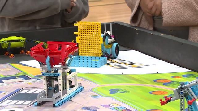 Students Compete At Lego Robotic Competition