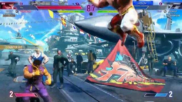 Street Fighter 6 Rank Dont Matter Beating A Platinum Zangief With Ryu смотреть онлайн
