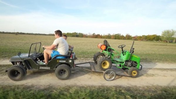 Using Kids Tractors to Dig Dirt and Play on the Farm Compilation | Tractors for kids