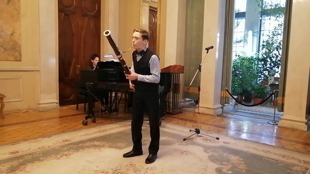 М. Глинка «Ария Сусанина» из Оперы Жизнь за Царя переложение для фагота и фортепиано Лев Кабесас смотреть онлайн