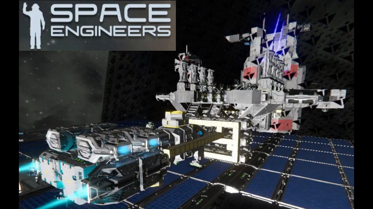 Space Engineers (Космические инженеры) Я спёр станцию! //32 смотреть онлайн